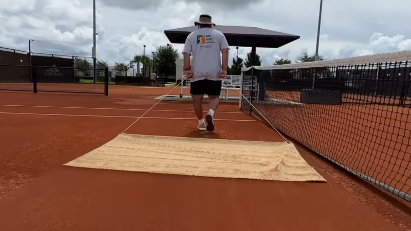 Clay Tennis Court Periodic Maintenance