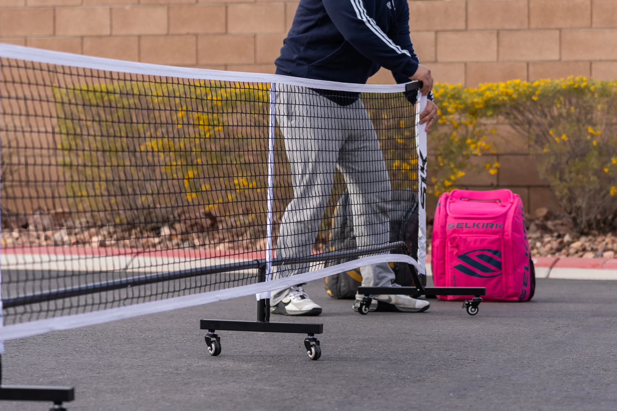 Convert a tennis net to pickleball height easily with this guide.
