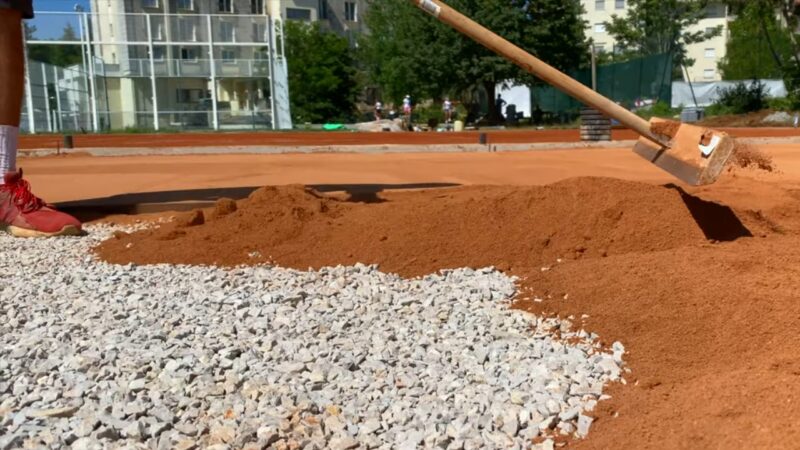 Tennis Court Surfacing Materials