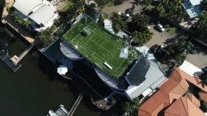 Rooftop Tennis Court