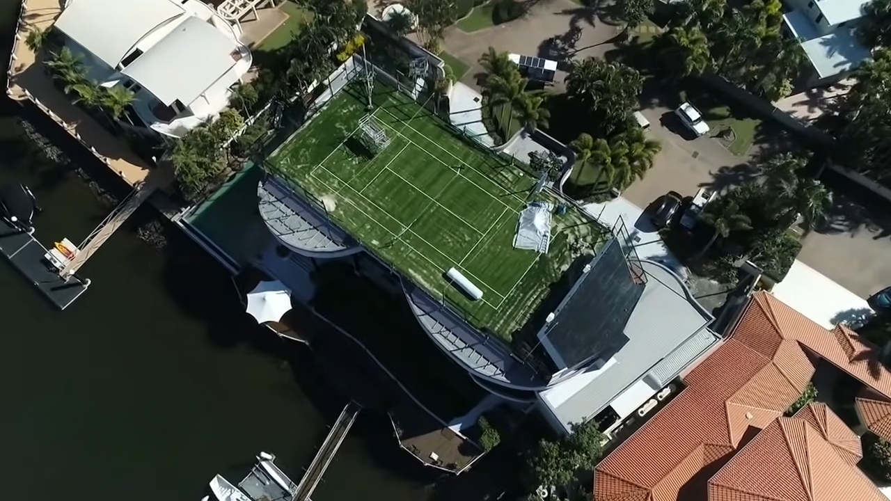 Rooftop Tennis Court